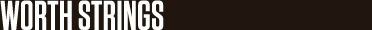 Worth Strings 多彩な音色、キレ・ヌケの良い音 Worth Premium ukulele strings